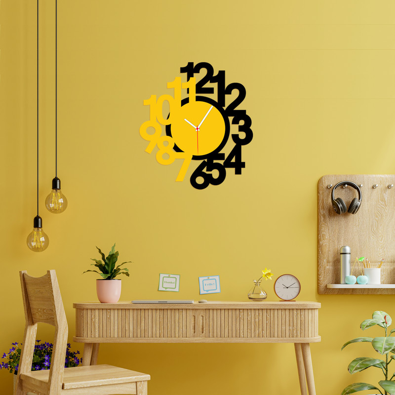 ساعت دیواری ماهوت طرح اعداد کد 088 - Y