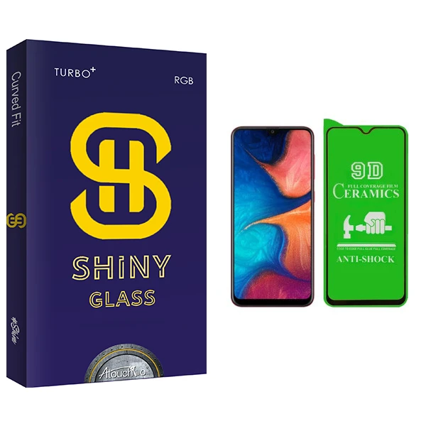 محافظ صفحه نمایش سرامیکی آتوچبو مدل Shiny Glass مناسب برای گوشی موبایل سامسونگ Galaxy M30/M30S/M40S