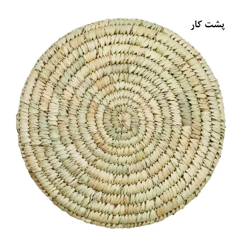 سینی حصیری مدل کپو طرح داز کد 29CM