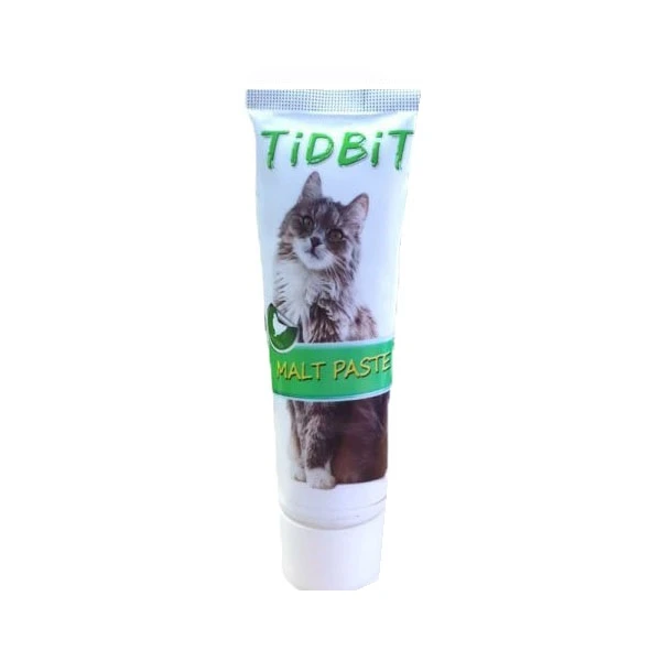 خمیر مالت گربه تیدبیت مدل chicken وزن 110 گرم