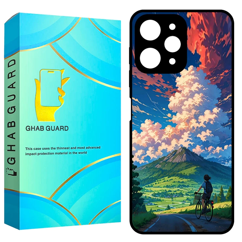 کاور قاب گارد طرح طبیعت مدل GCHPN12 مناسب برای گوشی موبایل شیائومی Redmi Note 12 4G