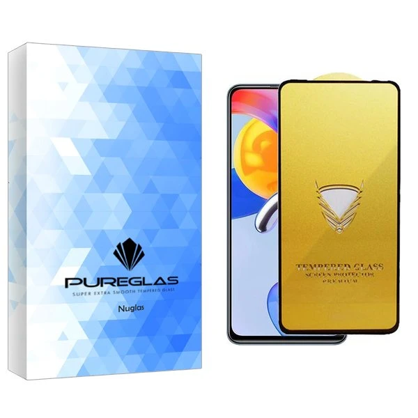 محافظ صفحه نمایش پیور گلس مدل NueGlas OG مناسب برای گوشی موبایل شیائومی Redmi Note 11 Pro
