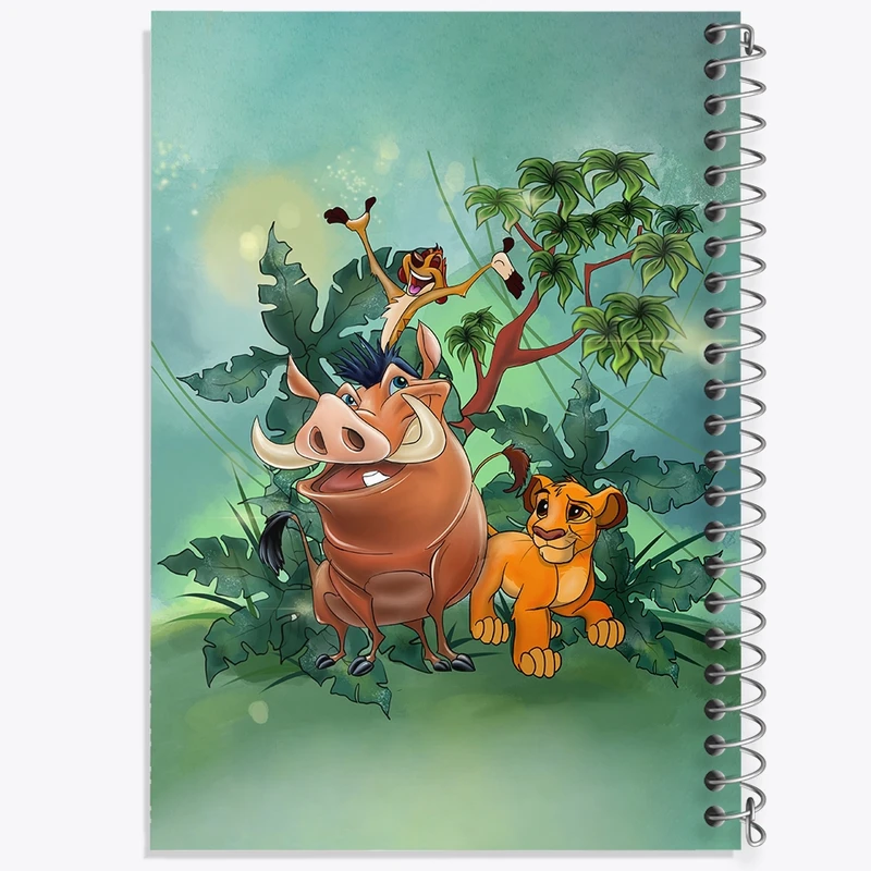 دفتر شطرنجی 50 برگ خندالو مدل شیرشاه کد F2178