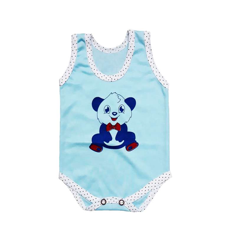 بادی نوزادی مدل Blue Panda