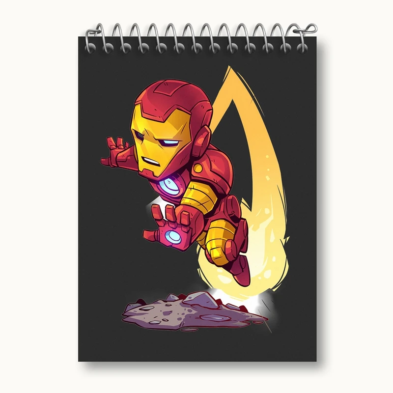 دفتر یادداشت 50 برگ خندالو مدل اونجرز مارول Marvel کد 19388