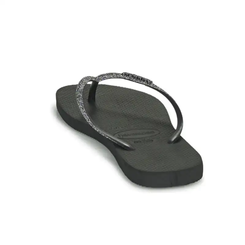 دمپایی لاانگشتی زنانه هاواینس مدل Preto Cinza