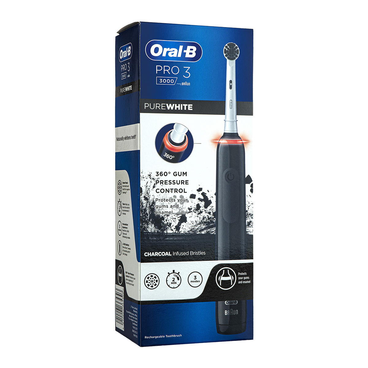 مسواک برقی اورال-بی مدل Pro 3 Pure White