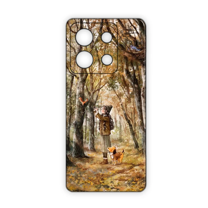 کاور مدل دخترانه کد 286 مناسب برای گوشی موبایل شیائومی Redmi Note 13 Pro 4G / Poco M6 Pro 4G