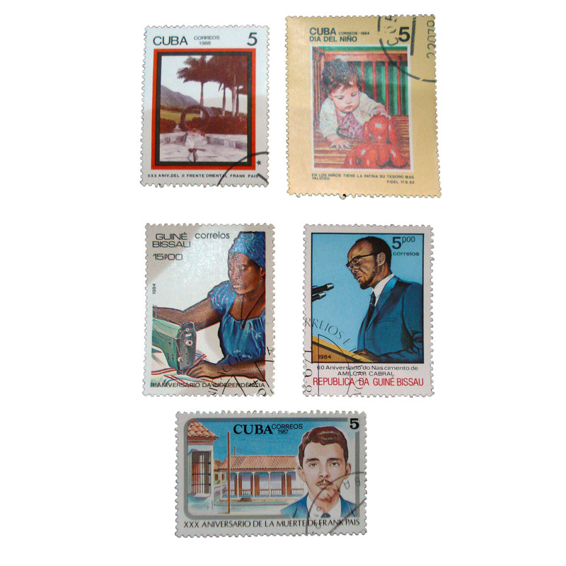 تمبر یادگاری مدل ملل کد bc-2243 مجموعه 5 عددی