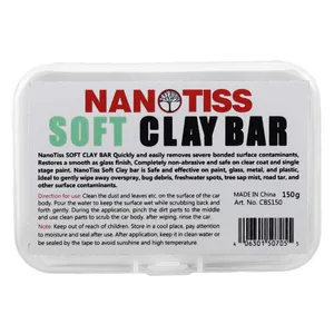 خمیر کلی نرم نانوتیس مدل Soft Clay Bar وزن 150 گرم