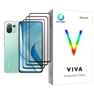 Junbo Viva Glass MIX003 Screen Protector For Xiaomi Mi 11 Lite 5G Pack Of 3