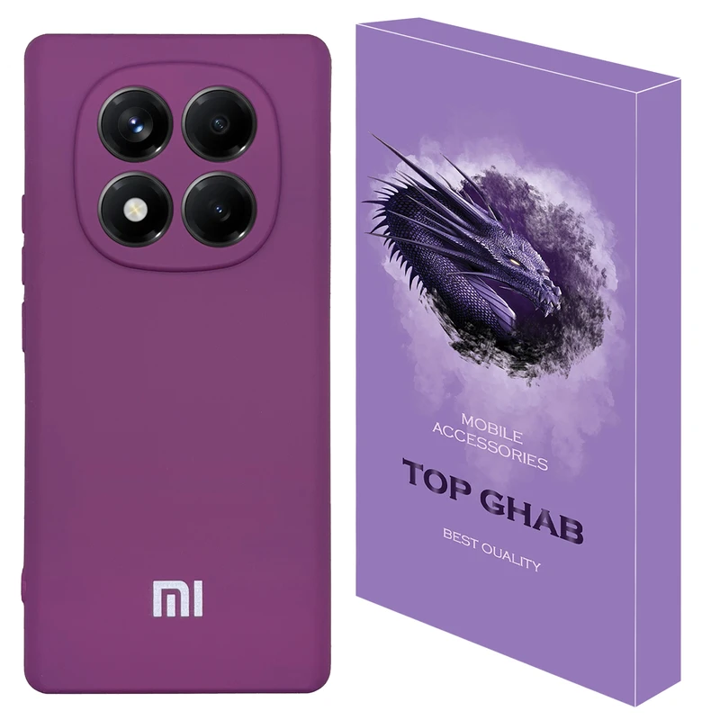 کاور تاپ قاب مدل سیلیکونی مناسب برای گوشی موبایل شیائومی Redmi Note 14 Pro Plus 5G