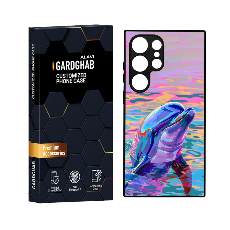 کاور گارد قاب علوی مدل دور ژله ای مناسب برای گوشی موبایل سامسونگ Galaxy S24 Ultra