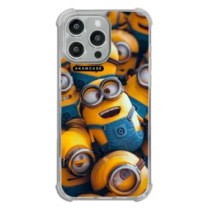 AKAM AMC-WTA15PROMAX-MINIONS1 Cover For Apple iPhone 15 Pro Max