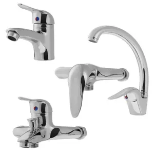 ست شیرآلات سارینا مدل ارکیده مجموعه 4 عددی