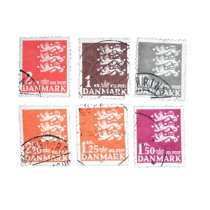 تمبر یادگاری مدل دانمارک کد DS4146 مجموعه 6 عددی