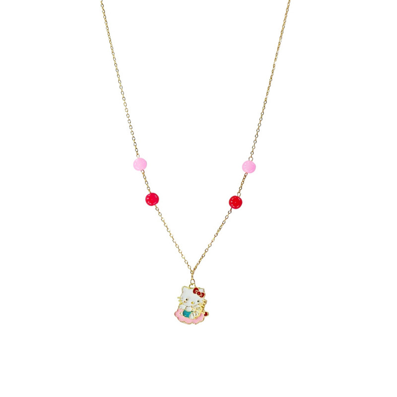 گردنبند دخترانه مدل کیتی  و فرشته