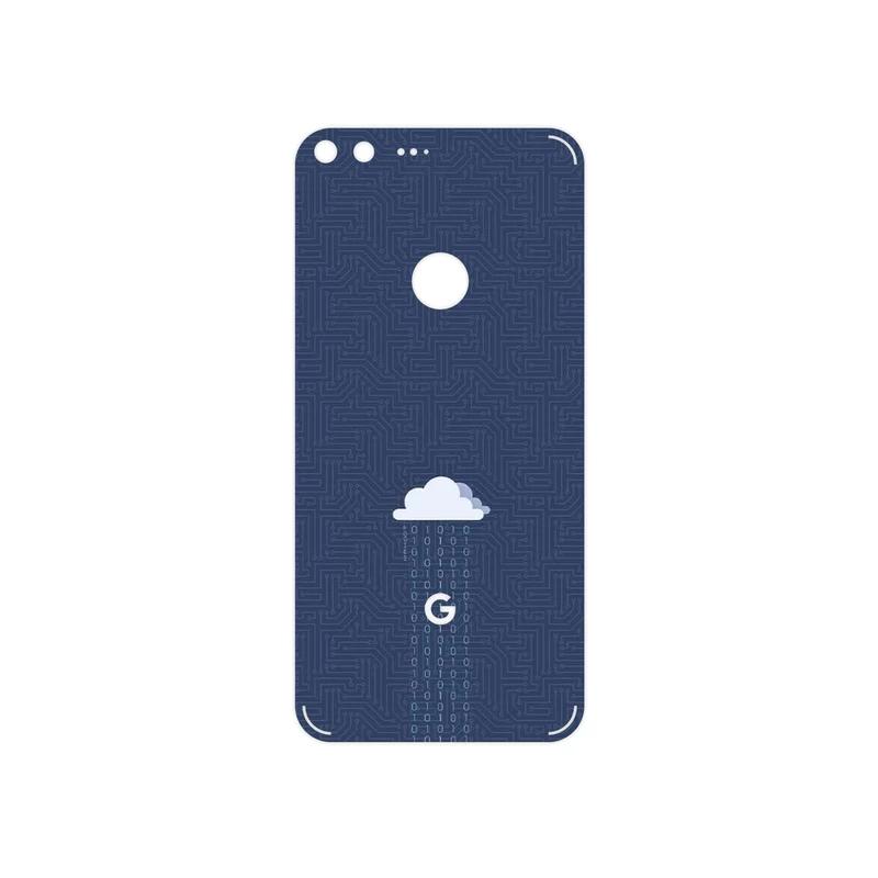 برچسب پوششی ماهوت مدل Minimal Data Cloud مناسب برای گوشی موبایل گوگل Pixel