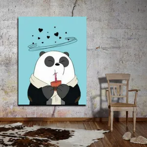 تابلو کودک و نوزاد مدل خرس مهربان