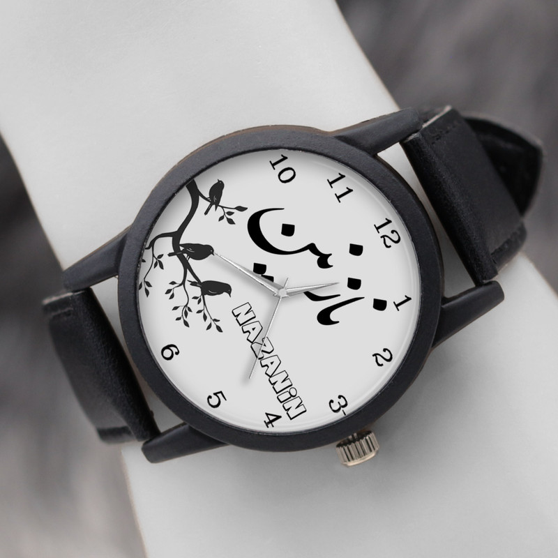 ساعت مچی عقربه ای زنانه طرح نازنین کد LF3093