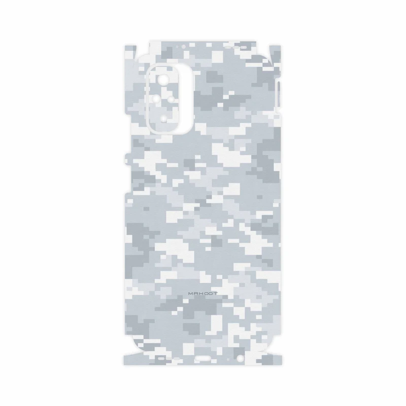 برچسب پوششی ماهوت مدل Army-Winter-Pixel-FullSkin مناسب برای گوشی موبایل شیائومی Redmi Note 10s