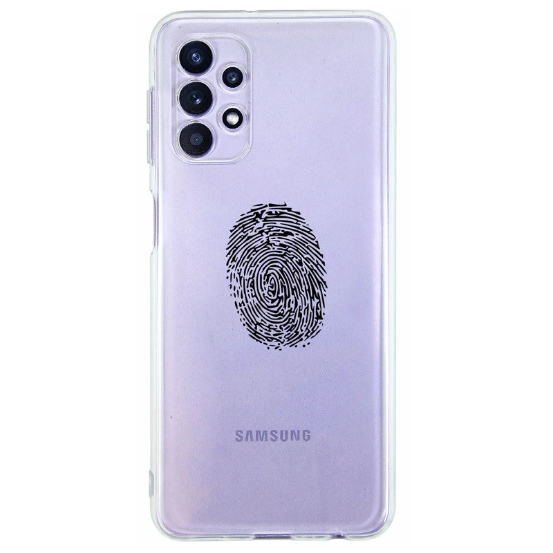 کاور مگافون طرح اثر انگشت مدل C62-B مناسب برای گوشی موبایل سامسونگ Galaxy A32 5G / M32 5G