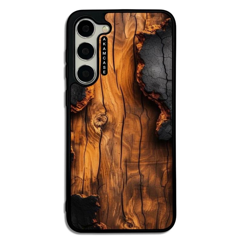 کاور آکام مدل AMC-WSGS23P-WOOD-12 مناسب برای گوشی موبایل سامسونگ Galaxy S23 Plus