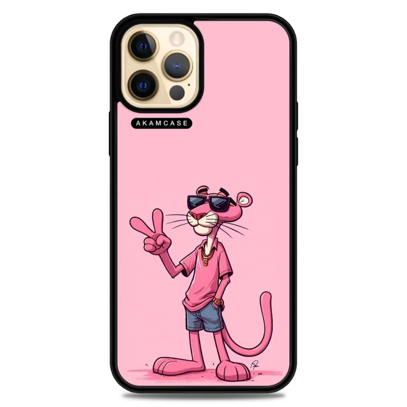 کاور آکام مدل AMC-WA12PRO-PINK PANTHER10 مناسب برای گوشی موبایل اپل iPhone 12 Pro