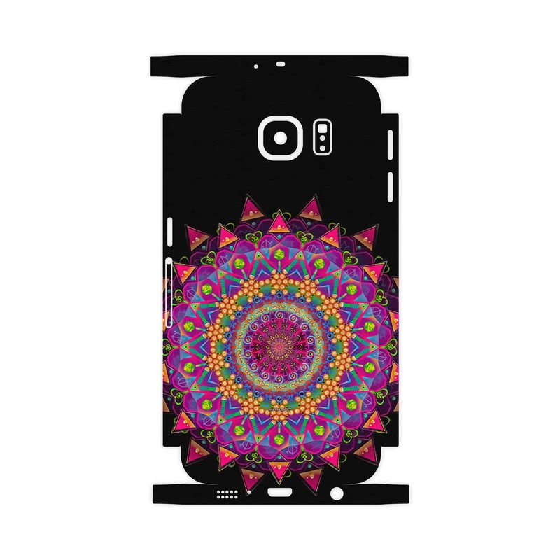 برچسب پوششی ماهوت مدل Mandala Design 5-FullSkin مناسب برای گوشی موبایل سامسونگ Galaxy S6