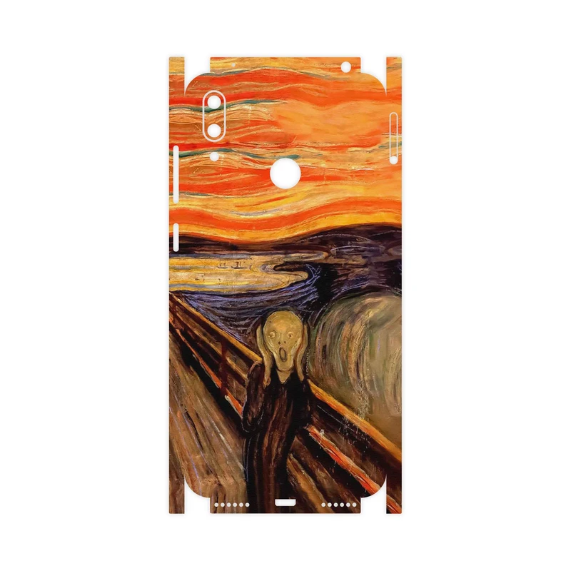 برچسب پوششی ماهوت مدل The Scream of Munch-FullSkin مناسب برای گوشی موبایل هوآوی Y7 Prime 2019