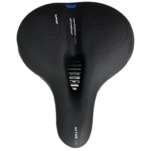 زین دوچرخه مدل سوپاپدار طبی پهن کد ACTIVE