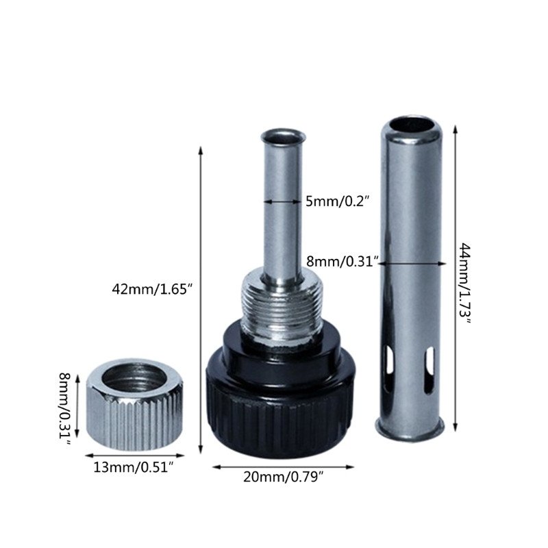 سری و غلاف هویه کیسی مدل RDC032 مجموعه 3 عددی سری و غلاف هویه کیسی مدل RDC032 مجموعه 3 عددی