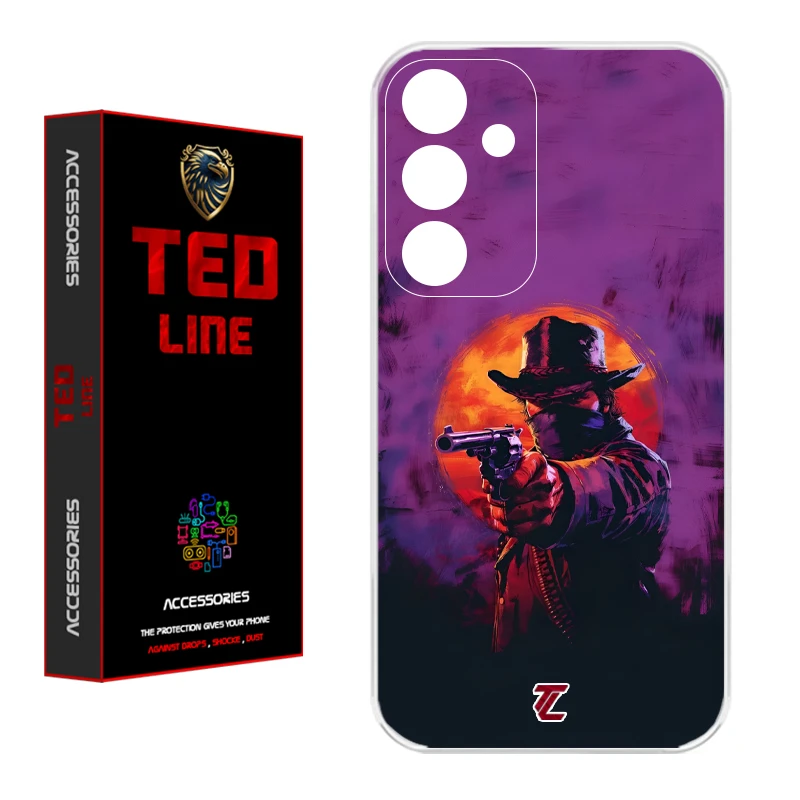 کاور تدلاین طرح رد دد ریدمپشن کد 1195 مناسب برای گوشی موبایل سامسونگ Galaxy A56 / A36