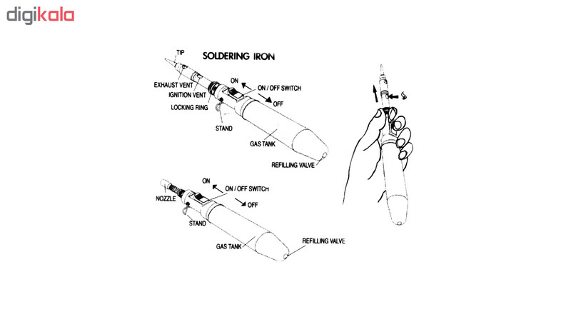 هویه گازی لیکوتا مدل TEA-50002A