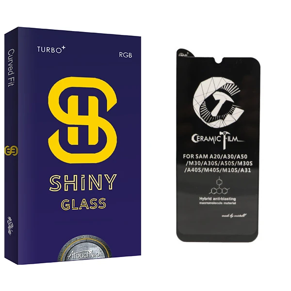 محافظ صفحه نمایش آتوچبو مدل Shiny Glass مناسب برای گوشی موبایل سامسونگ Galaxy A50s