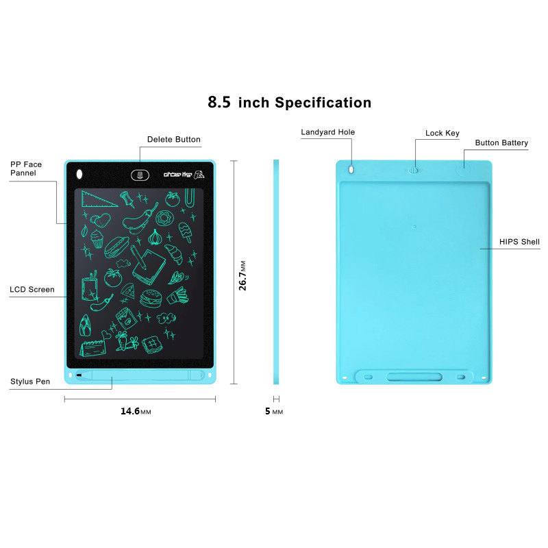 کاغذ دیجیتالی دیجی برگ مدل LCD 8.5 inch