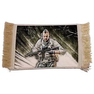 فرش ماشینی دیوارکوب مدل بازی کال آف دیوتی کد 24