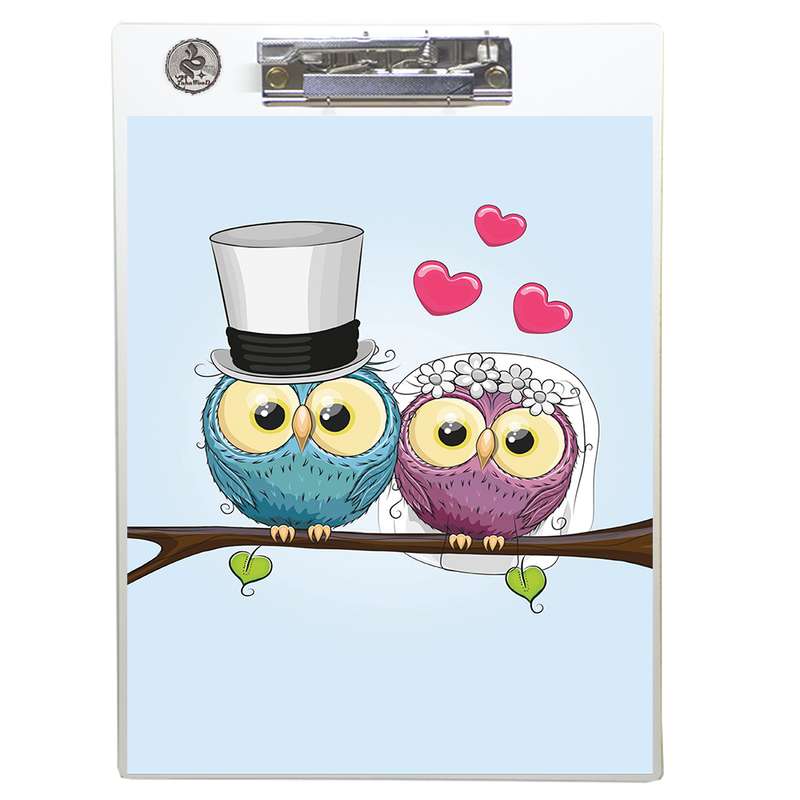 تخته شاسی طه چوب مدل Fantasy owl012سایز A4