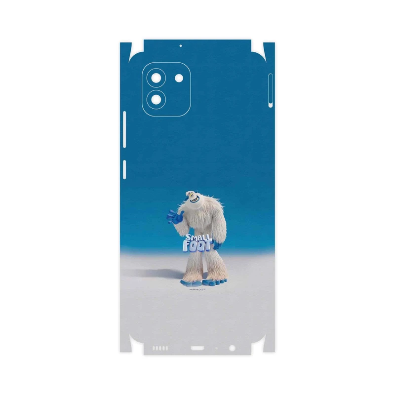 برچسب پوششی ماهوت مدل Smallfoot-FullSkin مناسب برای گوشی موبایل سامسونگ Galaxy A03