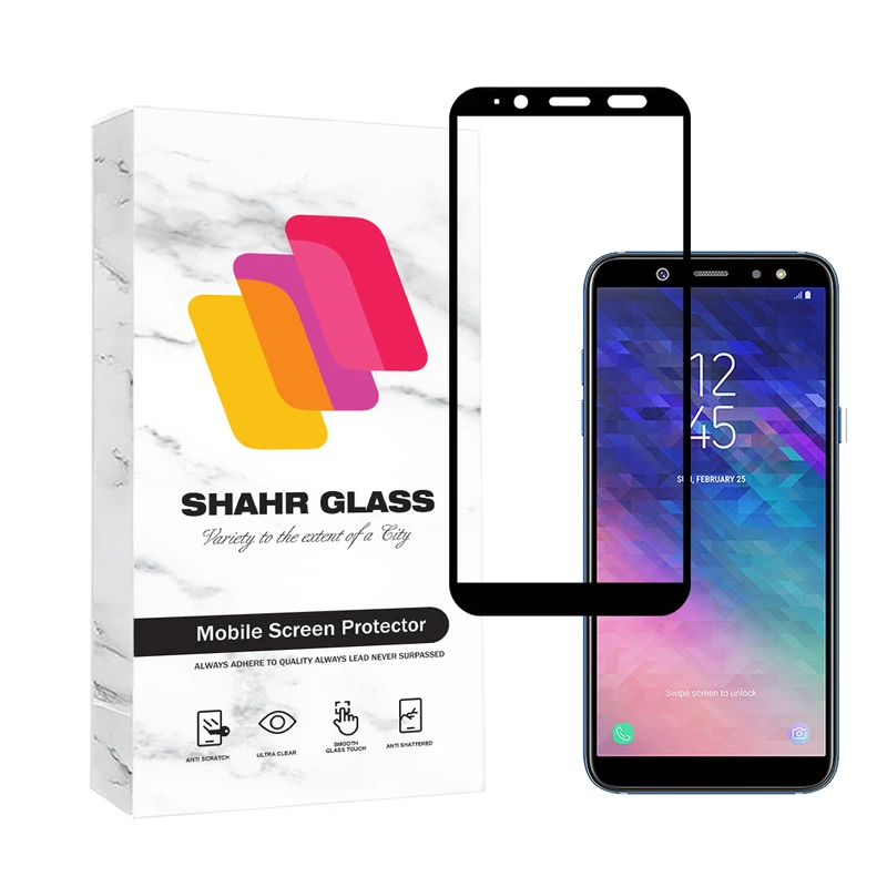 محافظ صفحه نمایش شهر گلس مدل CRMSNWSH مناسب برای گوشی موبایل سامسونگ Galaxy A8 / A6 / J6