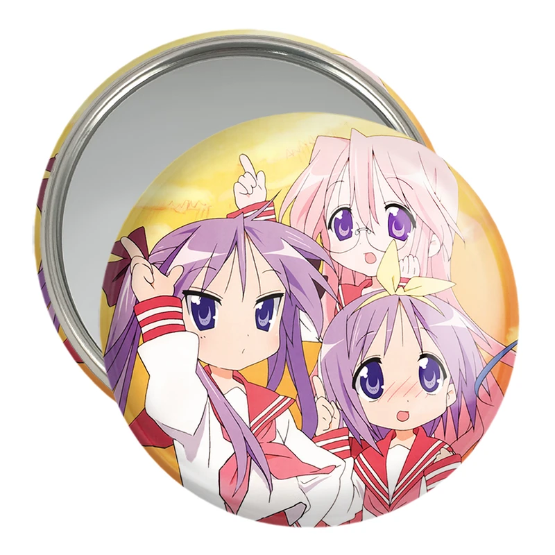 آینه جیبی خندالو مدل انیمه Lucky Star  کد 23607