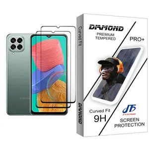 JF Diamond Glass2 Ceramics Screen Protector For Samsung Galaxy M33 Pack Of 2