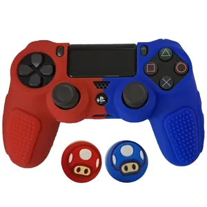 محافظ دسته پلی استیشن ۴ مدل Anti slip PS4388 به همراه روکش آنالوگ