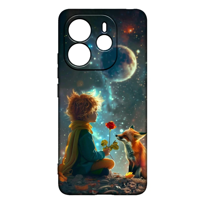 کاور طرح شازده کوچولو کد 344 مناسب برای گوشی موبایل شیائومی Redmi Note 14 4G