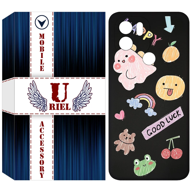 کاور یوریل مدل KSH کد 10 طرح نقاشی مناسب برای گوشی موبایل شیائومی Redmi A1 Plus