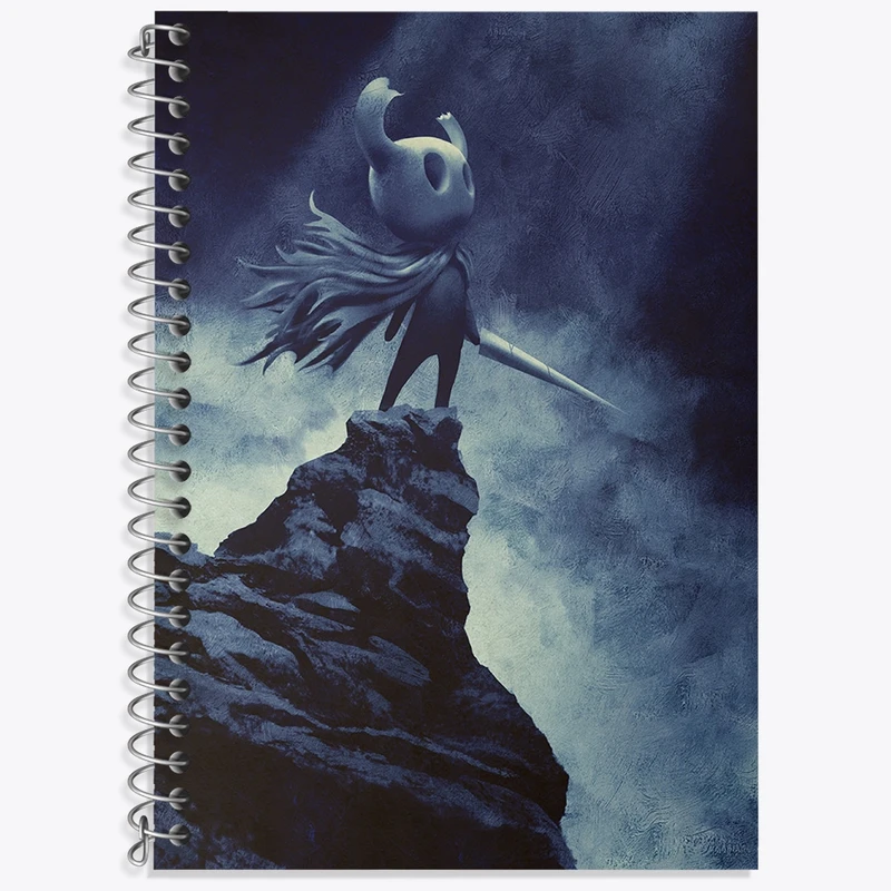 دفتر لغت 50 برگ خندالو طرح بازی هالو نایت (Hollow Knight) کد 32992