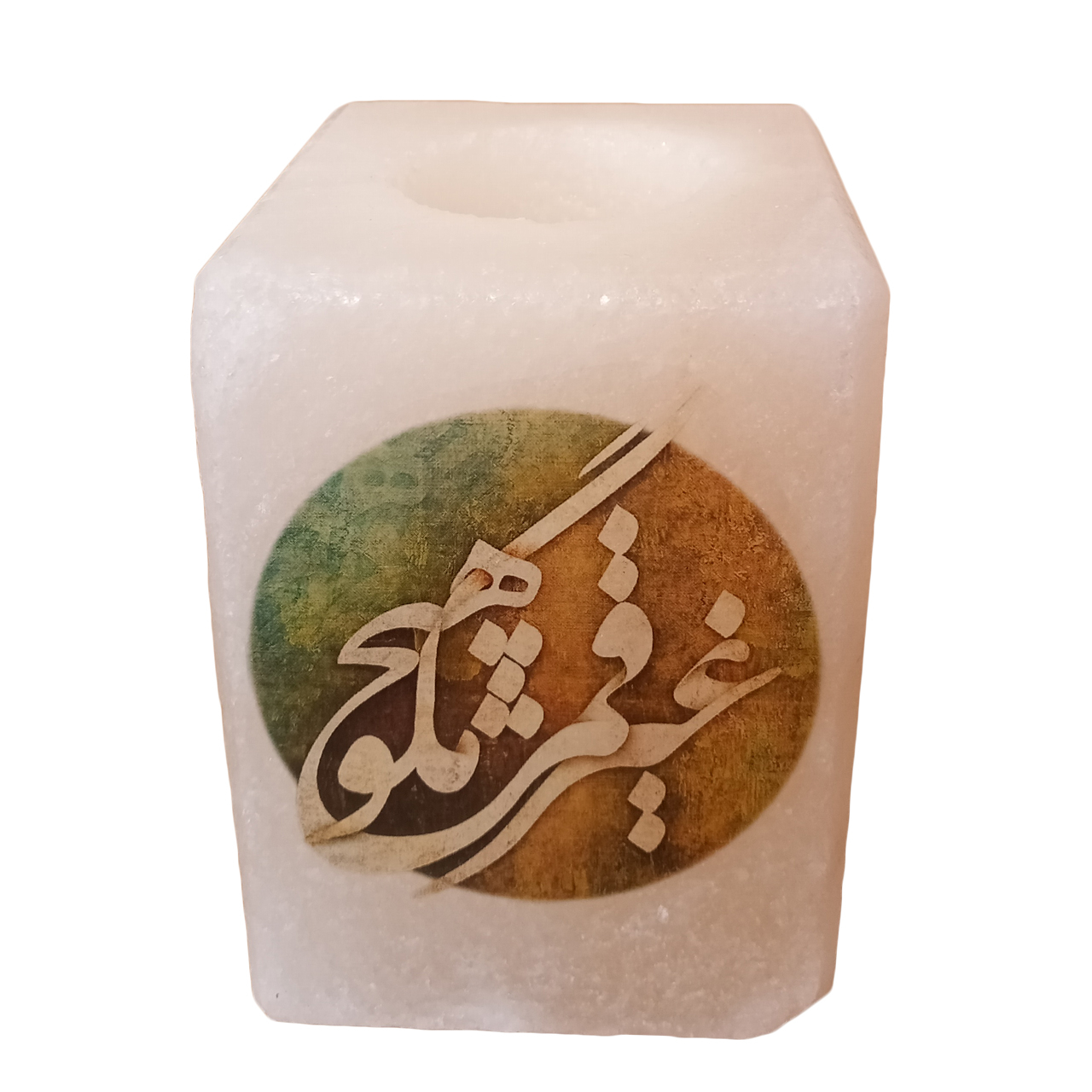 جاشمعی مدل سنگ نمک طرح شعر کد M07