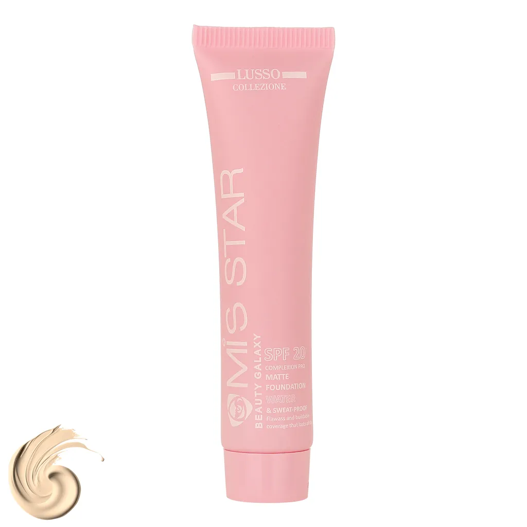 کرم پودر میستار مدل BEAUTY GALAXY شماره  MF101 حجم 40 میلی لیتر