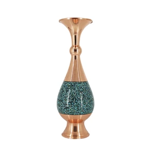 گلدان فیروزه کوبی کد F001