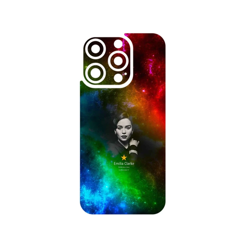 برچسب پوششی ماهوت مدل emilia clarke مناسب برای گوشی موبایل اپل iPhone 15 Pro